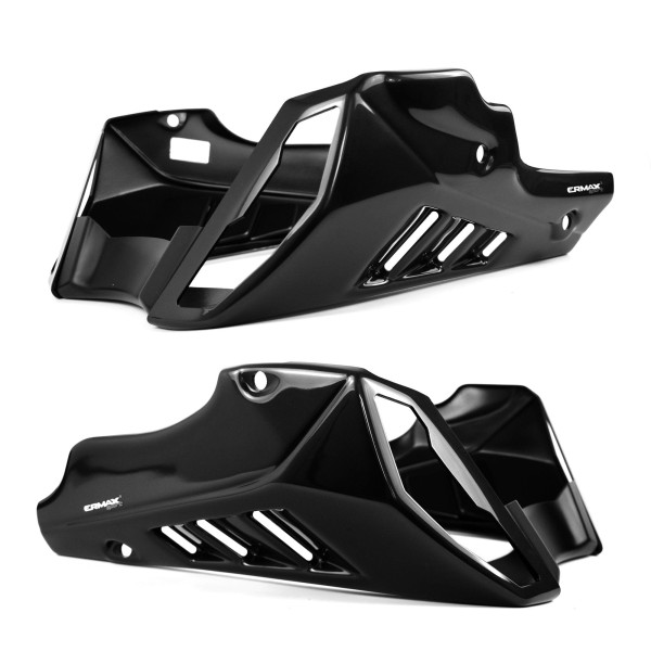 Ermax Ermax belly pan | metallic black (midnight black) | yamaha mt-10 2016>2021